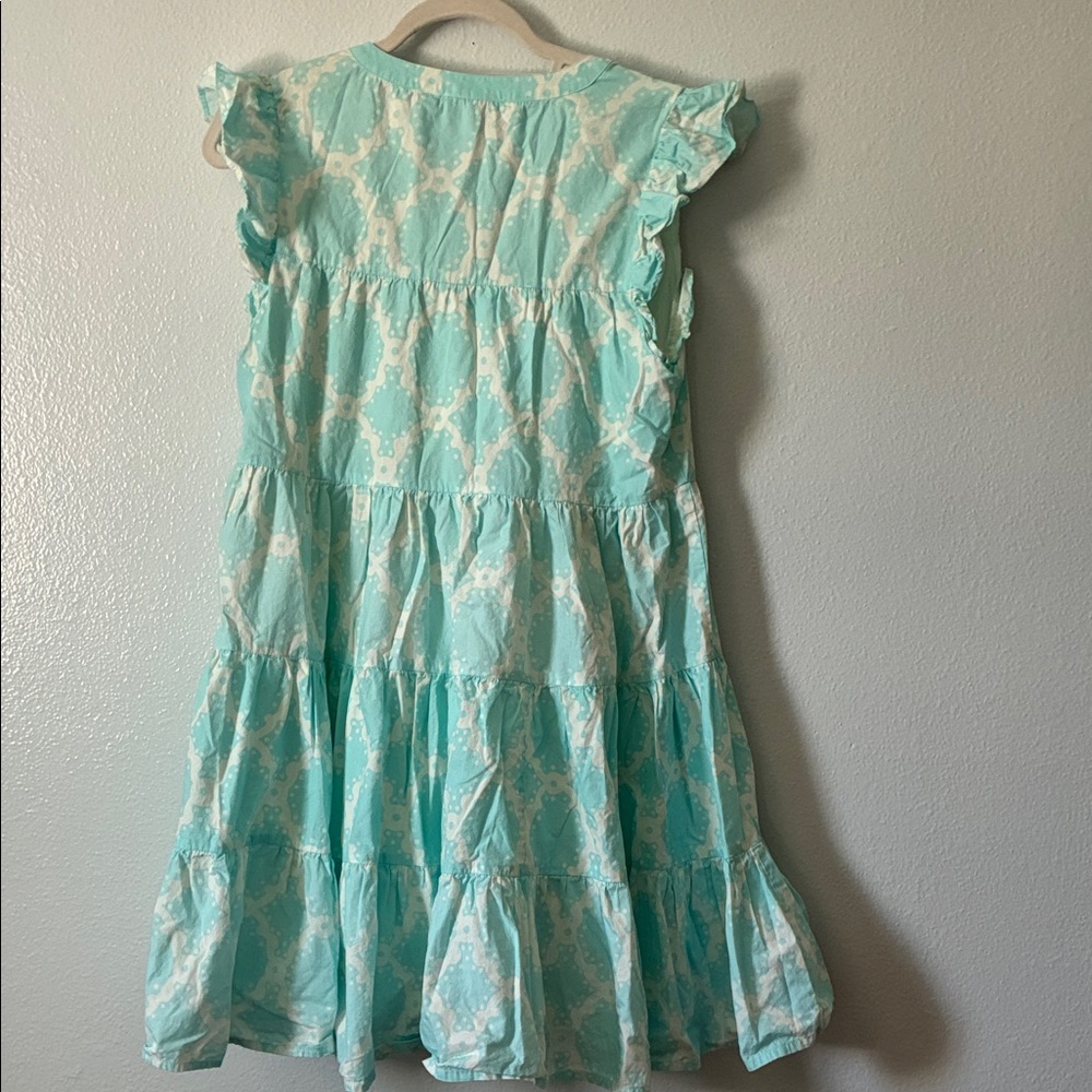 Roller Rabbit Light Blue Patterned Kids Dress - image 3
